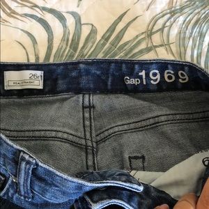 Gap real Straight jeans